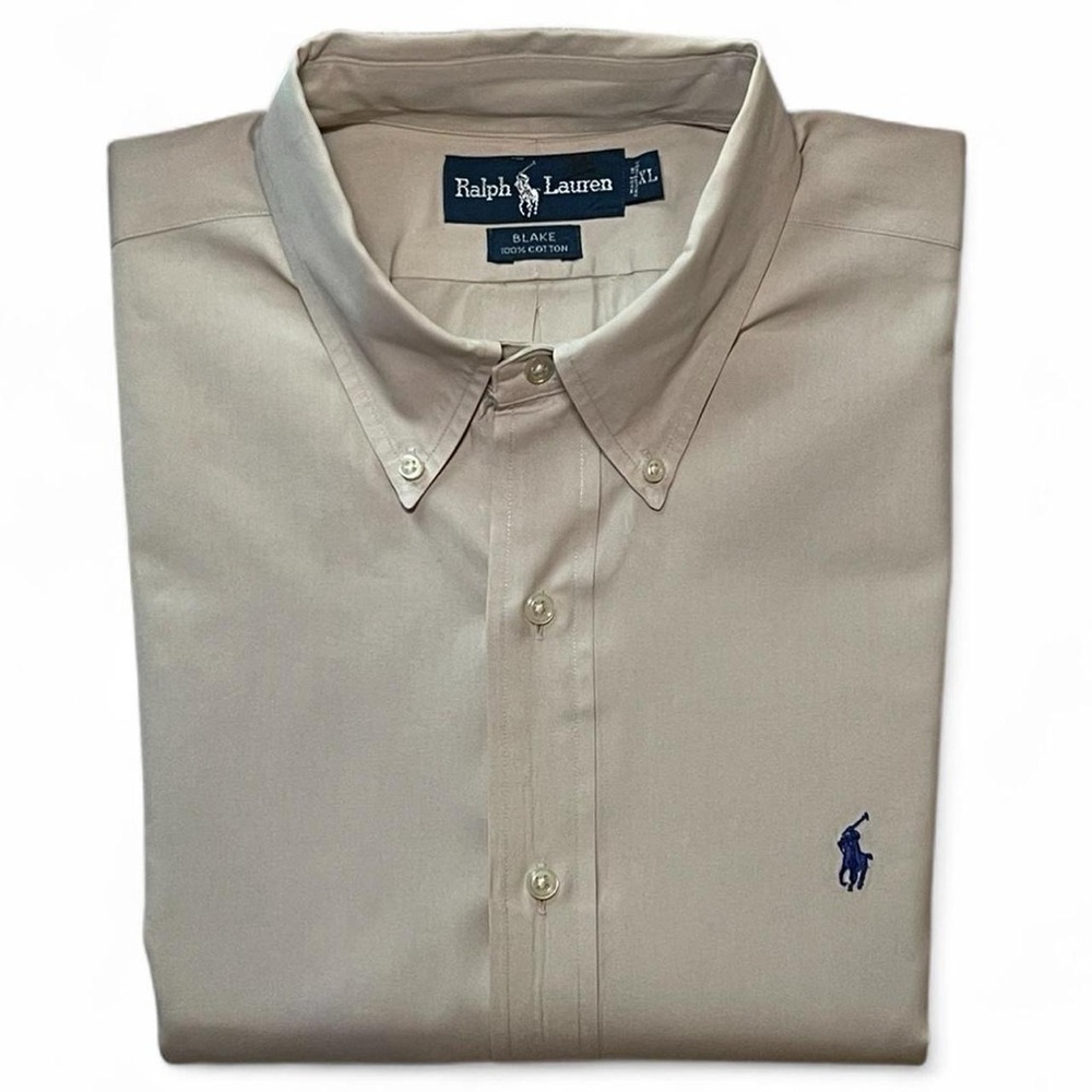Polo by Ralph Lauren Beige Dress Shirt